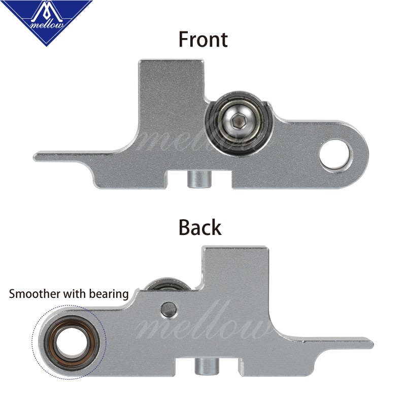 Mellow 1.75mm sidewinder x1 SW-X1 prata titan aero extrusora braço para todo o metal titan aero extrusora prusa i3 mk2 mk3