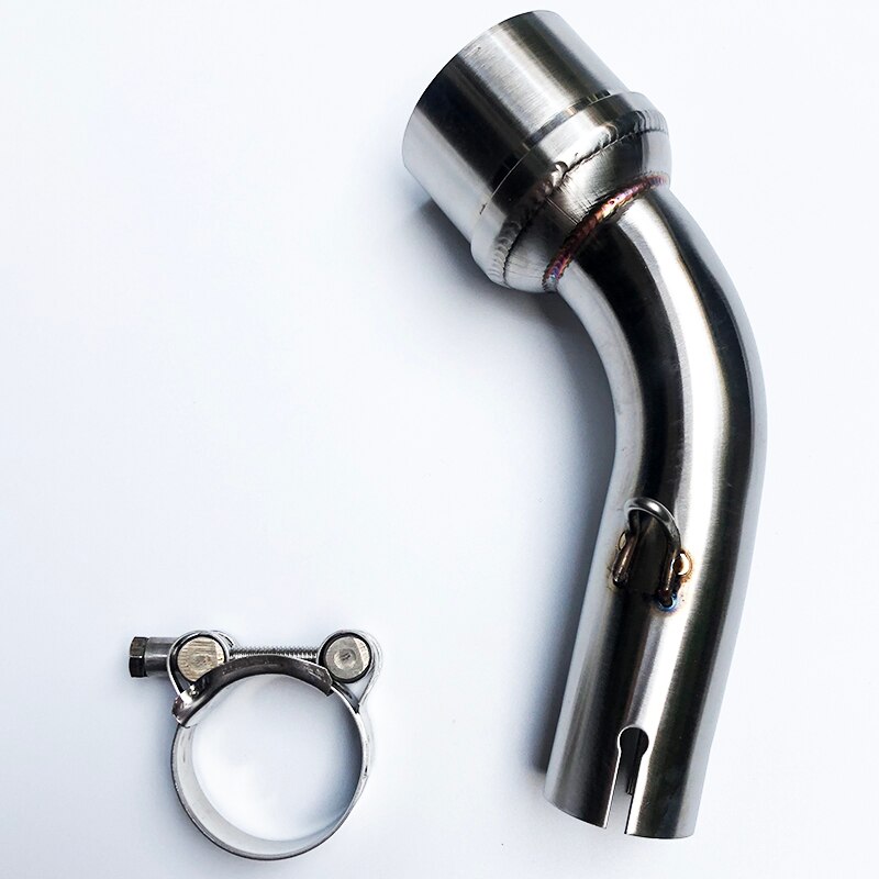 Motorcycle Motorbike Original Factory Exhaust Mid Connecting Link Pipe Adapter Elbow For YAMAHA YZF R25 R30 R3 15 16: Default Title