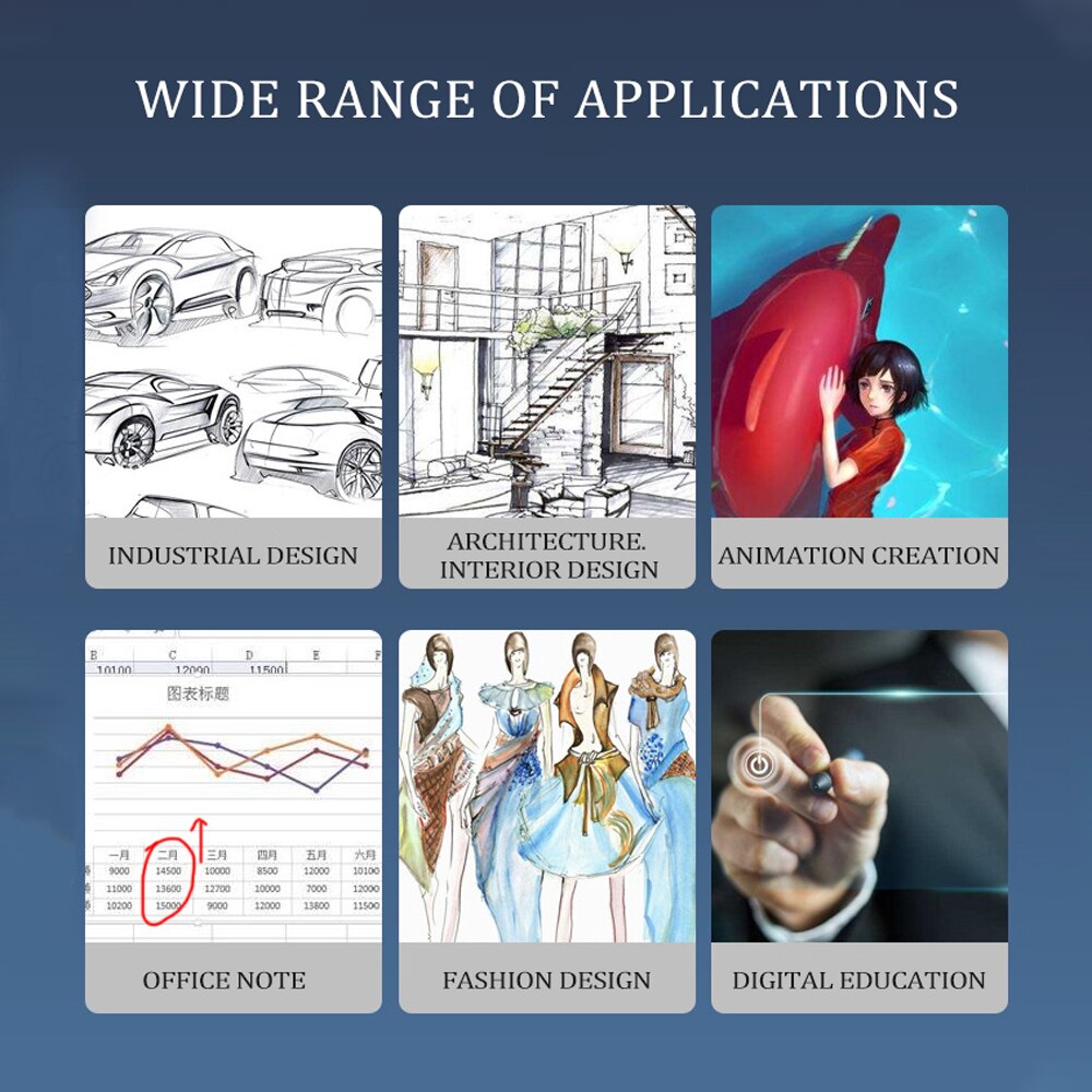 6in Ultralight Grafische Tablet T503 Niveaus Digitale Tekening Tablet with Pen Graphics Drawing Tablets