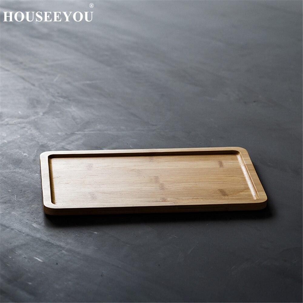 Chinese Kung Fu Natural Bamboo Tea Trays with Drainage Water Storage Drain Plate Travel Tea Board Tea Tray Teaware