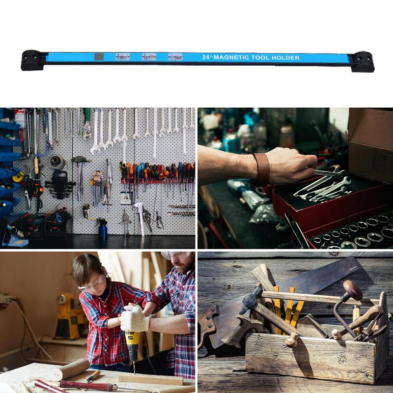 Magnetische gereedschapshouder Magneet Gereedschapsbalk Striprek Lange strip Garage Workshops Hardware Opslag Strip Tool Organizer voor werkbank