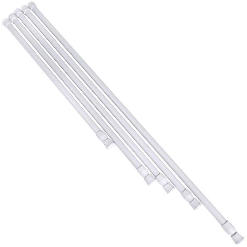 Hoomall Multifunctional Telescopic Rod Curtain Rod High Carbon Steel Strut Household Bathroom Bedroom Kitchen Accessories: I