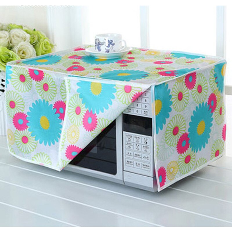 Funda protectora para horno microondas, cubierta impermeable a prueba de polvo, para decoración del hogar y cocina