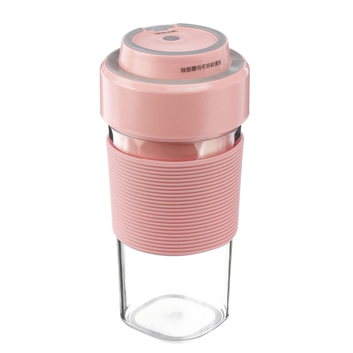 300Ml Mini Usb Blender Draagbare Elektrische Juicer Squeezer Machine Oplaadbare Multifunctionele Fruit Milkshake Blender Juicer