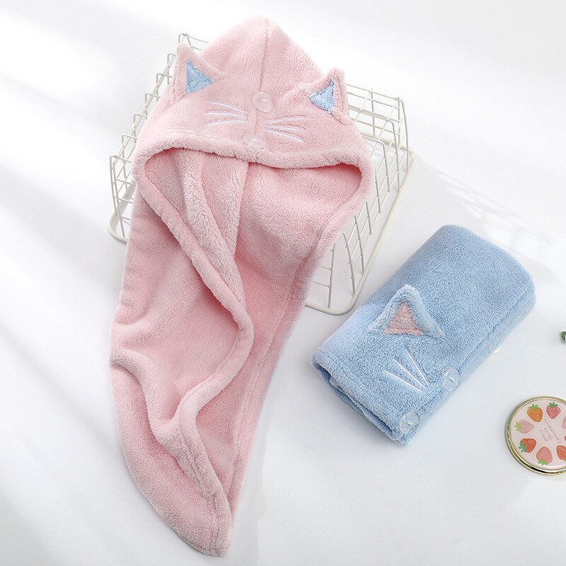 Kvinnor mikrofiber handduk hår handduk badlakan för vuxna hem frottéhanddukar badrum serviette de douche turban för torkning av hår