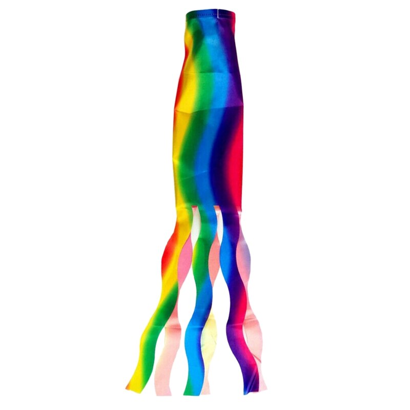 GTBL arc-en-ciel coupe-vent Streamer drapeau jardin Camping décoration drapeau 70CM