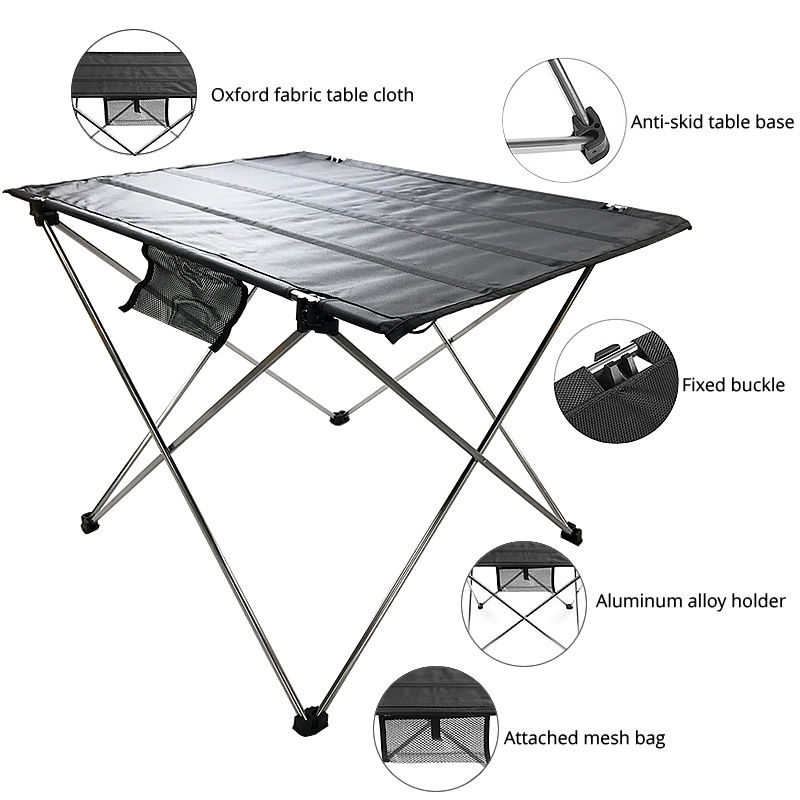 Faltbare Falten Camping Wandern Schreibtisch Reisen Picknick Tisch Kleine Terrasse Schreibtisch Aluminium Legierung Tragbare Tisch Ich bin Freien