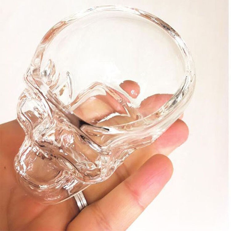 Skallehuvud skottglas kopp vin mugg öl glas mugg kristall whisky vodka te kaffekopp 80ml vattenflaska