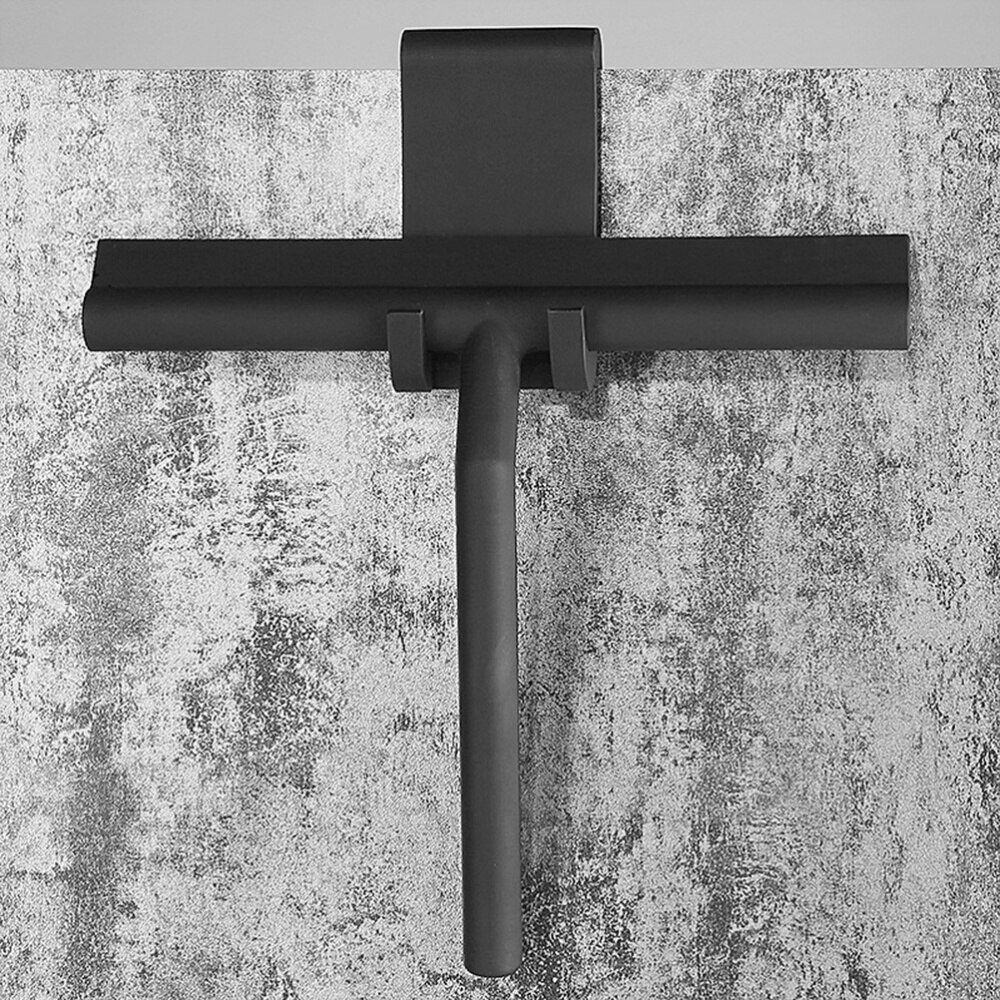 Window Washer Toilet Bathroom Manual Cleaning Tool For Water Trace Glass Surface: Default Title