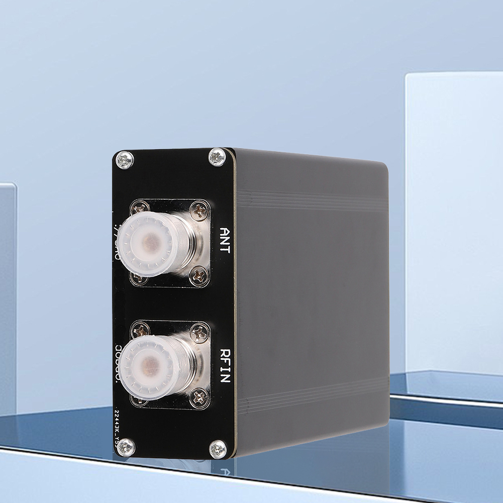 Sintonizzatore per antenna Mini automatico per apparecchiature radio 1,8~55 MHz 0,96 pollici con alloggiamento Sintonizzatore per antenna ATU‐100 Sintonizzatore per antenna 1,8~55 MHz