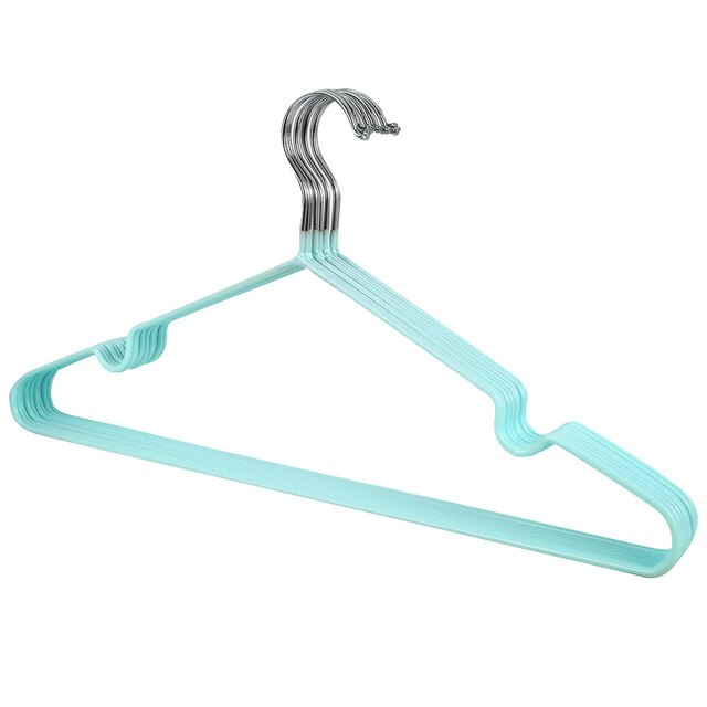 Kledingrek Haak Slaapkamer Thuis 10 STUKS Metalen Handdoek Hanger Apparaat Organizer Gereedschap Houder Kleding Kleerhanger Praktische: Green