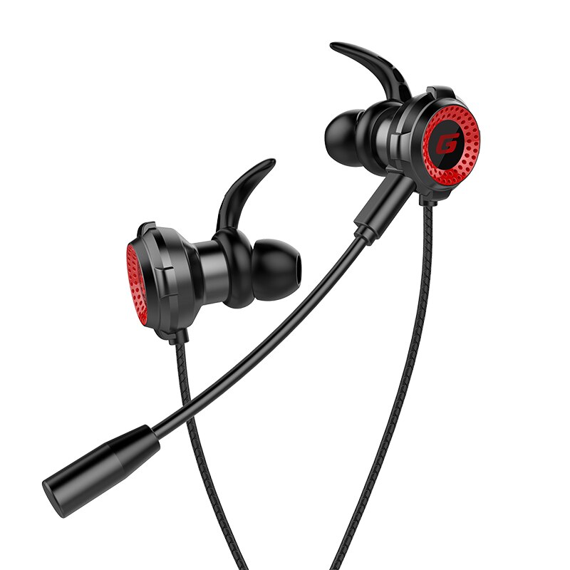3.5mm In-ear Wired Headset Universal G20 Gaming With Microphone Earphone Earbud Earpiece For PC Mobile Phone