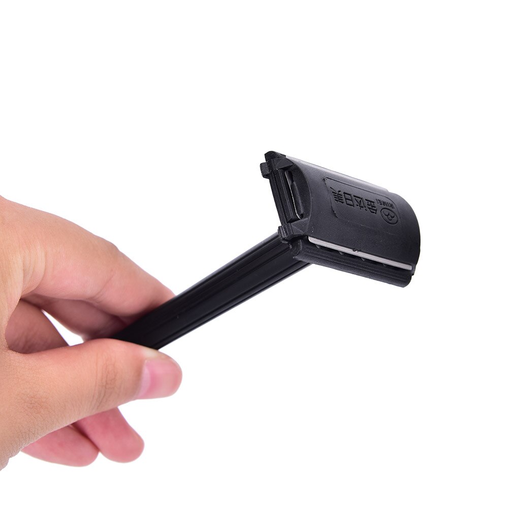 Black Luxurious Adjustable Safety Razor Double Edge Classic Safety Razor Men Shaving Mild To Aggressive