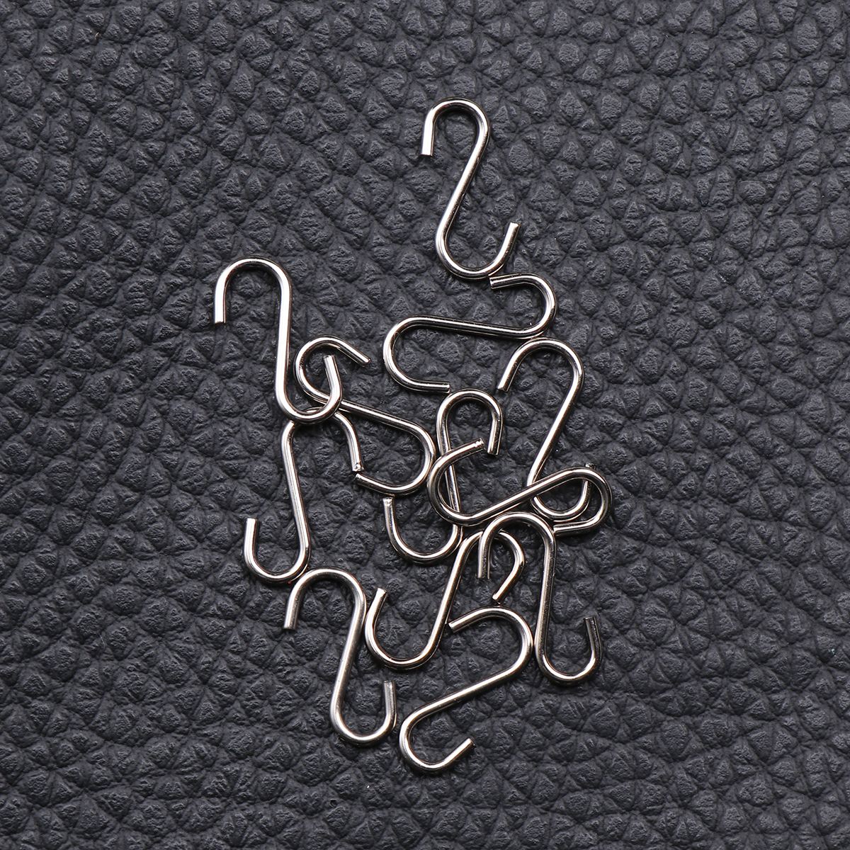 100 stk diy mini s-formede kroge robuste s-formede kroge rustfrit stål s-formede bøjler metal mini s-formede ophæng