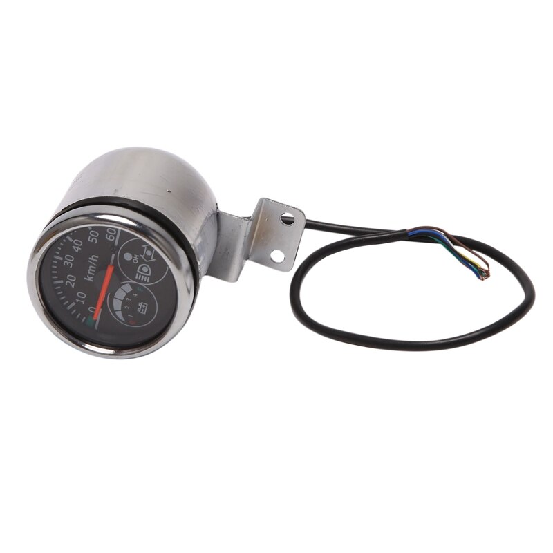 Universele Vintage Stijl Motorfiets Scooter Snelheidsmeter