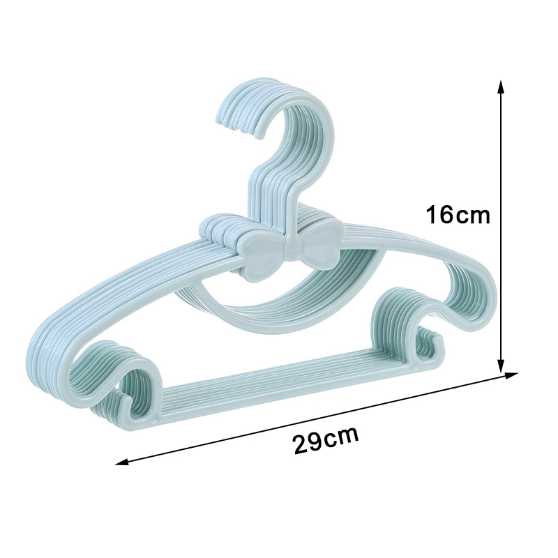 6/1 Stuks Kinderen Kleerhanger Rekken Draagbare Plastic Display Hangers Windproof Kids Jassen Hanger Houder Baby Kleding Organizer: XXL / MULTI