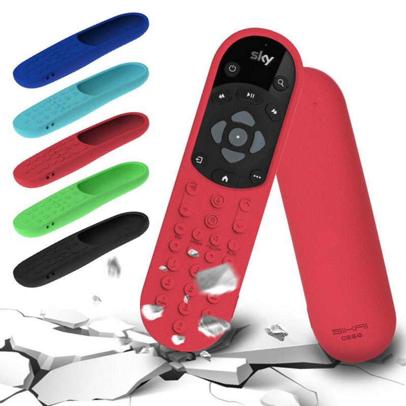 Covers For Sky Q Remote With Voice Control Bluetooth Wifi Smart Remote Control Case Silicone Shockproof Protective Skin-Friendly