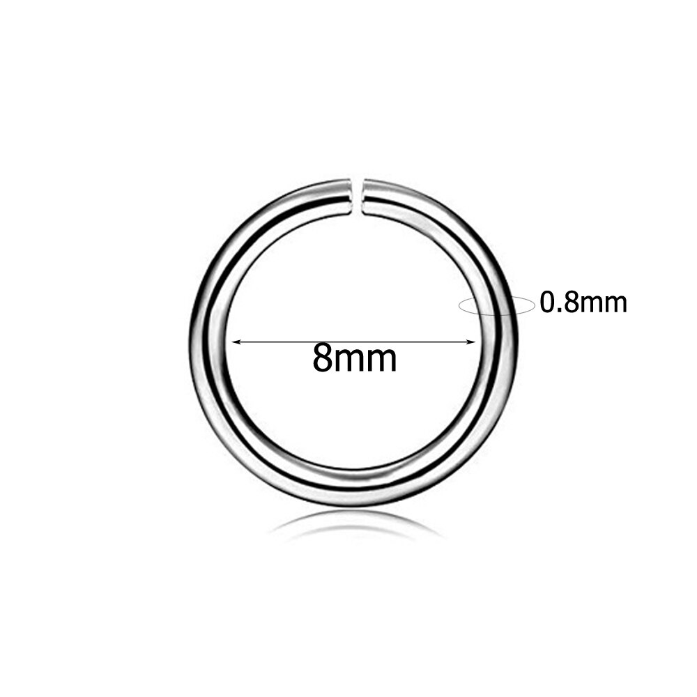 Horseshoe Piercing PAIR Circular Barbell Curve Spike Stainless Steel Body Jewelry Bar Lip Nose Eyebrow Ear Ring Navel nail