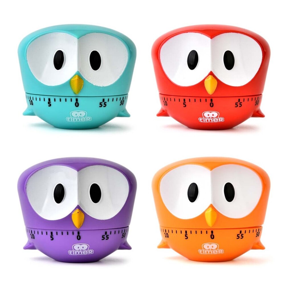 Kitchen Cooking Countdown Mechanical Timer Alarm Timer Kitchen Supplies Kitchen Accessories Home Store: 4PCS