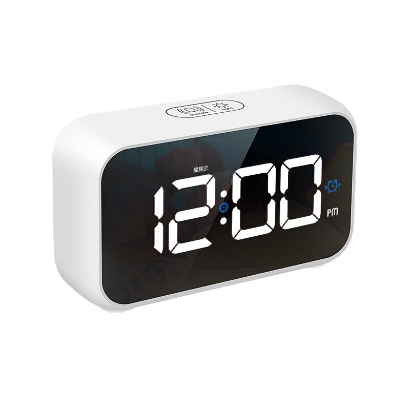 Alarm Elektronische Wandklok Digitale Tafel Digitale Led Klok Voor Home Digitale Reloj De Mesa Digitale Led Elektronische Klok BA60SZZ