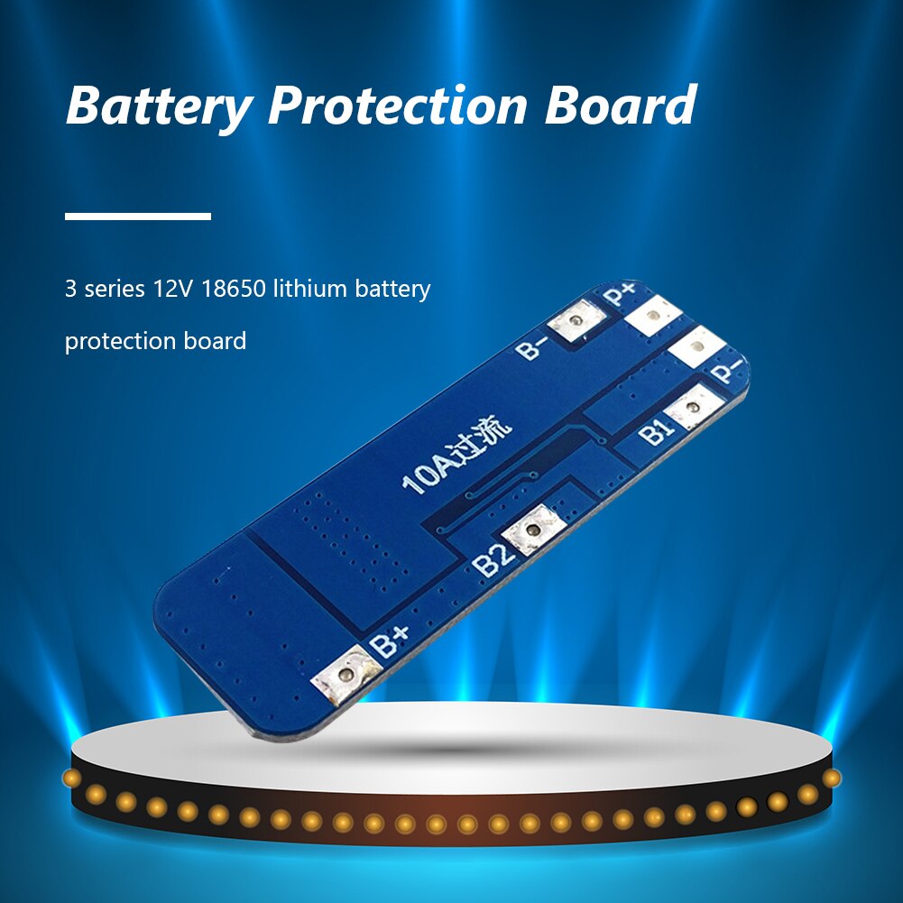 18650 Lithium Battery Protection Board Protective Short Circuit Module Overcharge Over Discharge Over-Current Protector
