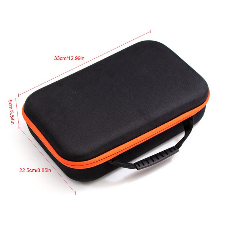 Electric Drill Bag Electric Screwdriver Suitcase Power Tool Storage Bag Waterproof Oxford Handbag Carry Case Large Capacity: 27x22x7 cm