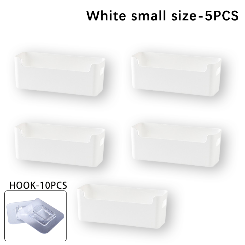 Organisateur de porte d'armoire, boîte de rangement de bureau multifonctionnelle, organisateur mural sans poinçon, organisateur de chaussettes de sous-vêtements, étagère de rangement à domicile: MULTI