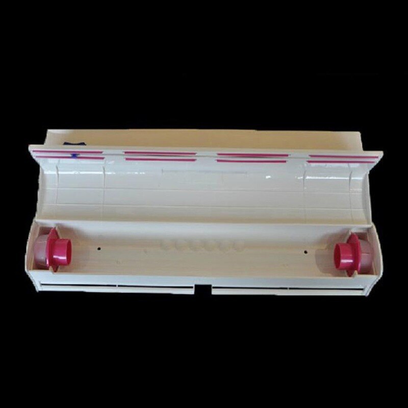 Plastikowy dozownik robić folii spożywczej Domowy kuchenny pojemnik na folię spożywczą Pojemnik robić przechowywania żywności Uchwyt robić przechowywania folii konserwującej