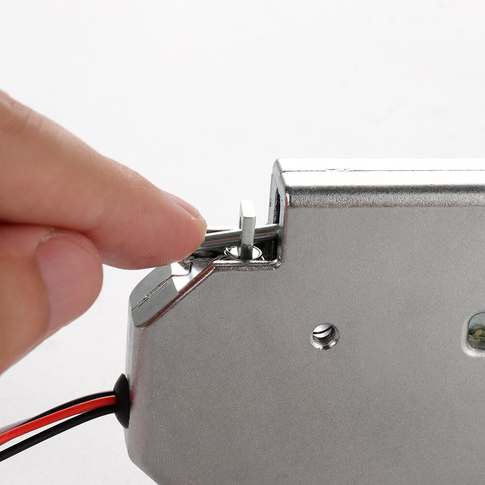 Mini cerradura eléctrica de CC de 12V, candado inteligente para armario, caja de armario, cerradura electrónica antirrobo, candado para Buzón de supermercado