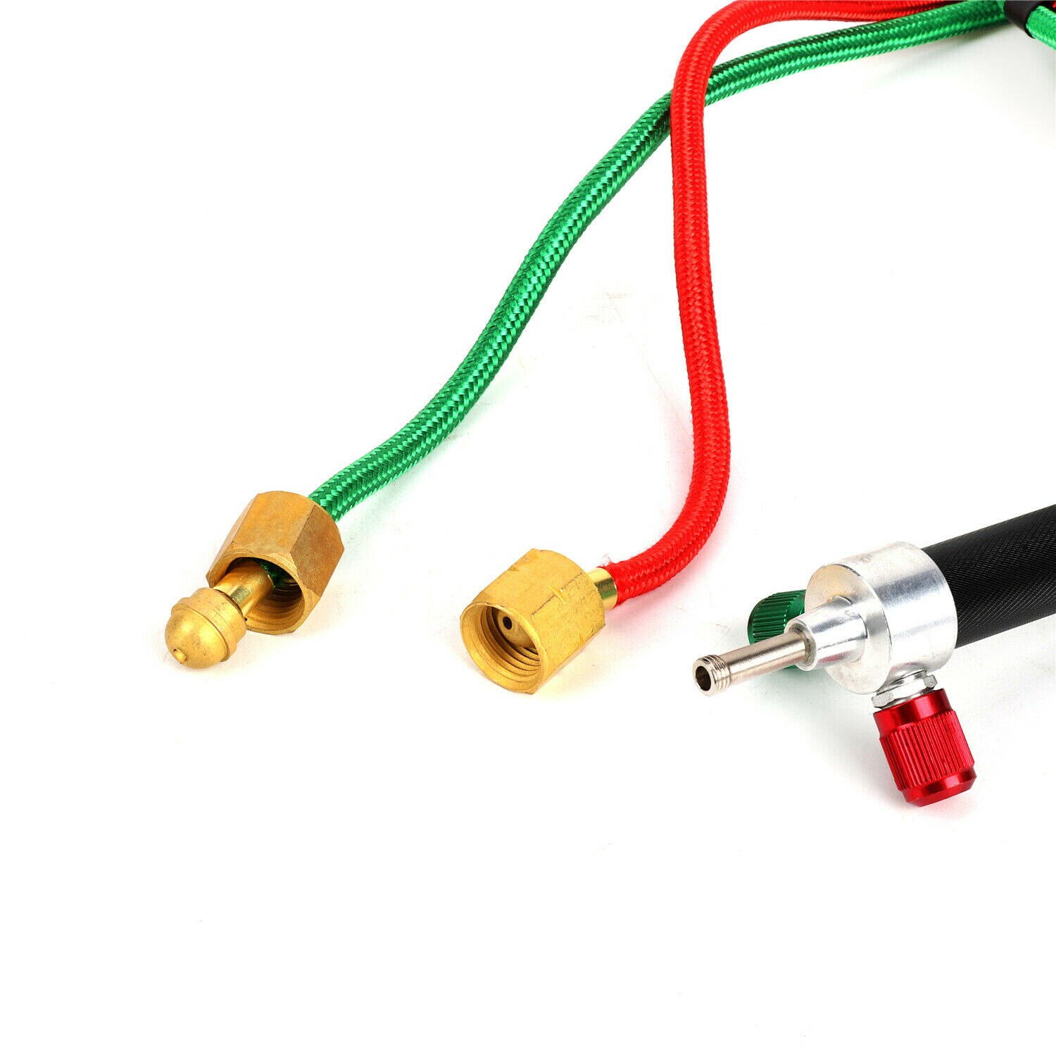 Butaan Acetyleen Gas Lastoorts Zuurstof Snijgereedschap Kit Met 5 Nozzles Duurzaam Hoge Gas Lastoorts Nozzle hoofd