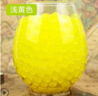 ¡Venta! Bola de Gel de cuentas de agua de suelo de 100 piezas para el barro de flores, Bolas Mágicas de gelatina, plantas florales, verduras, hogar decoración: 7