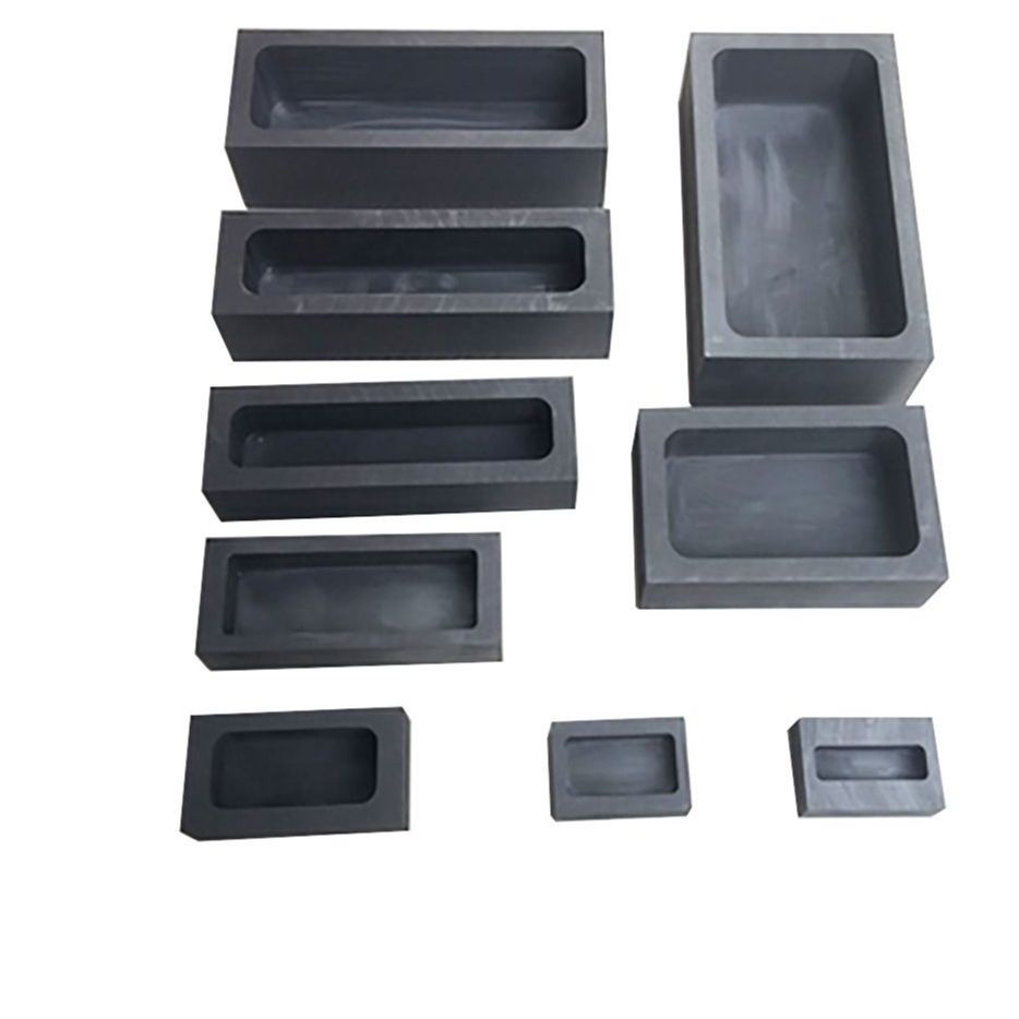Graphite tank Crucible mold Graphite tank High-strength high-density and high-purity metal ingots are easy to demold