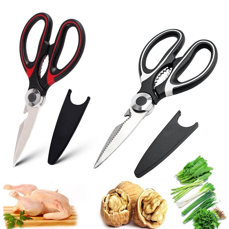 Multifunctionele Keuken Schaar Schaar Ultra Sharp Rvs voor Kip Gevogelte Vis BBQ
