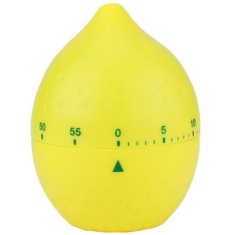 Kitchen Timer Timepiece Kitchen Timer Short Timer Alarm Clock Funny Egg Timer Egg Knife Lemon Shape: Default Title