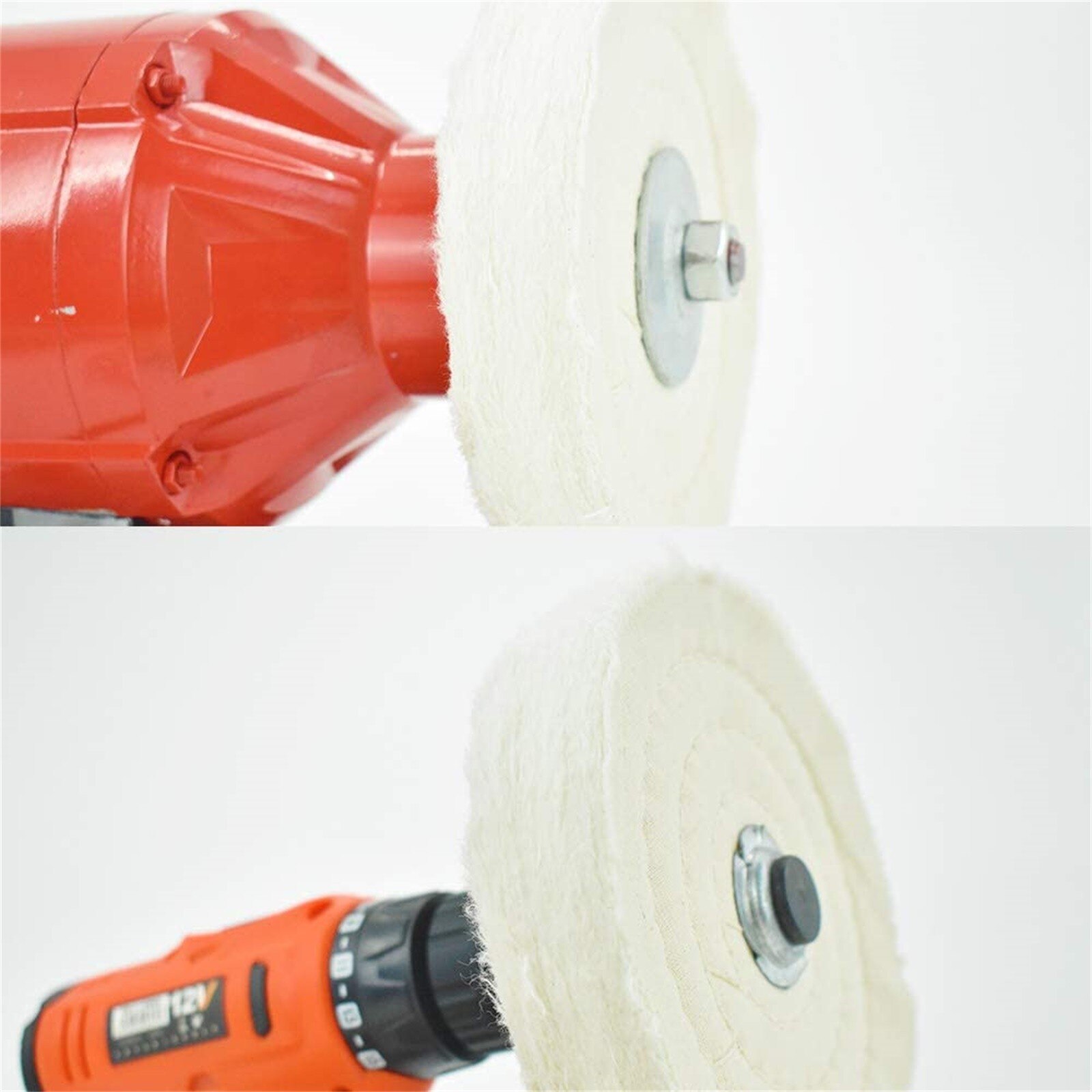 Spiral Stitched Polishing Disc Mirror Polishing Disc 6 Inch (70 Layers) for Tabl