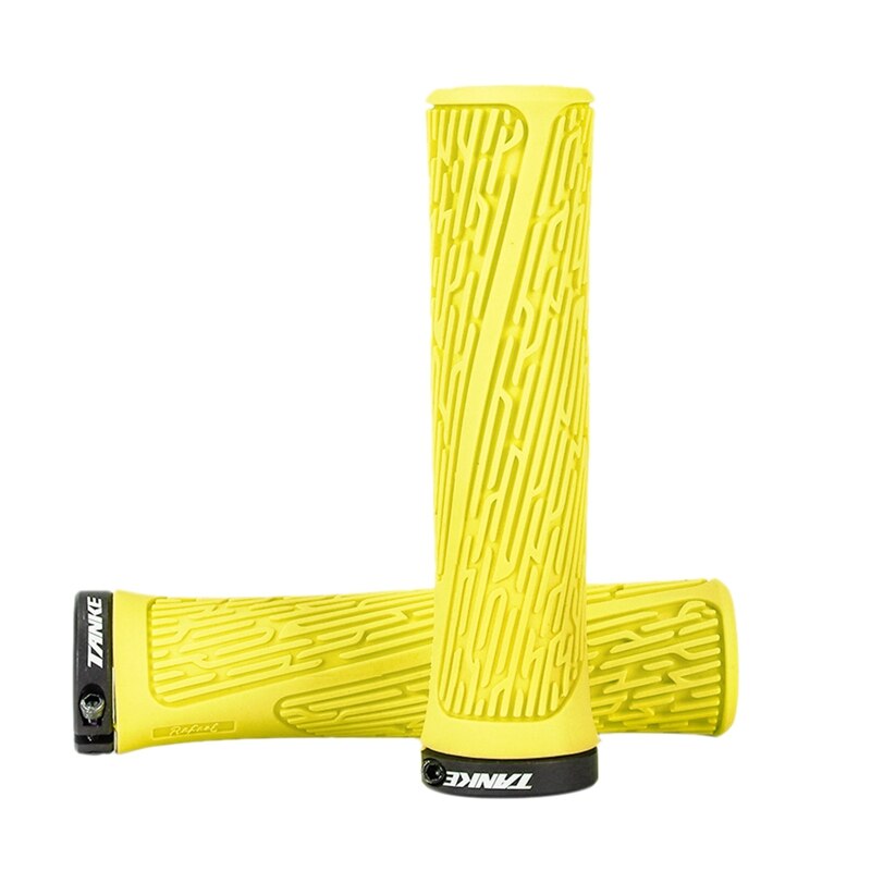Coperchio manubrio bici pieghevole TANKE per coperchio manubrio bici MTB Brompton antiscivolo supporto forte impugnatura singola: YELLOW