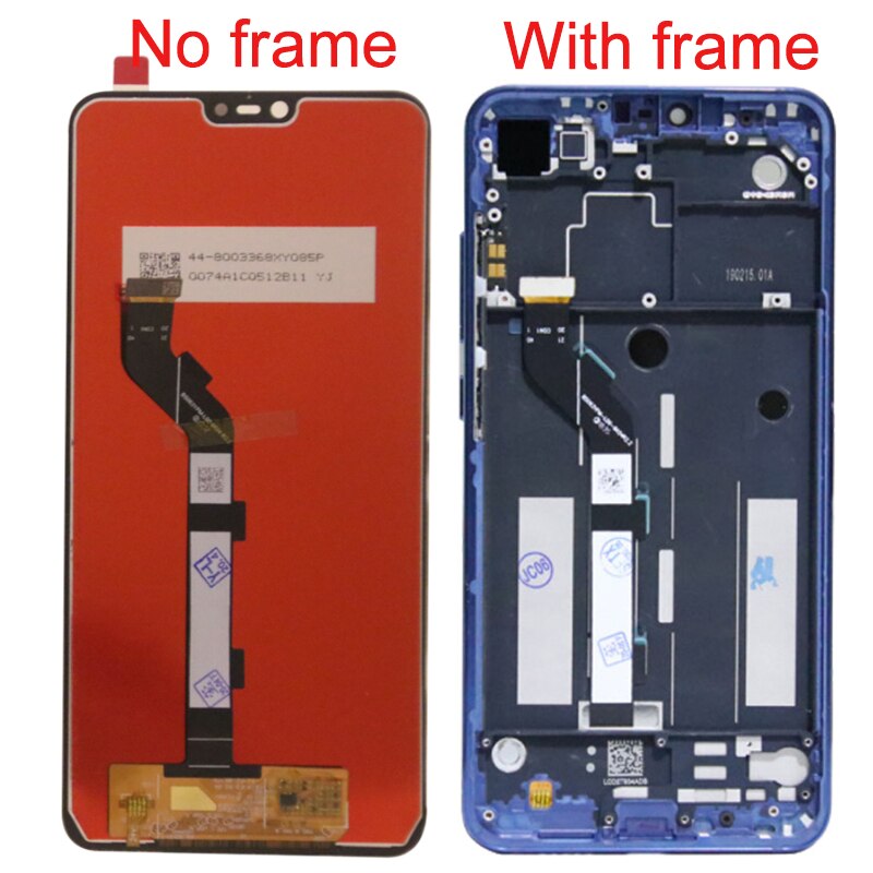100% Tested 6.26'' LCD For Xiaomi Mi 8 Lite Display Touch Screen Digitizer Assembly For Xiaomi Mi8 Lite M1808D2TG Replacement