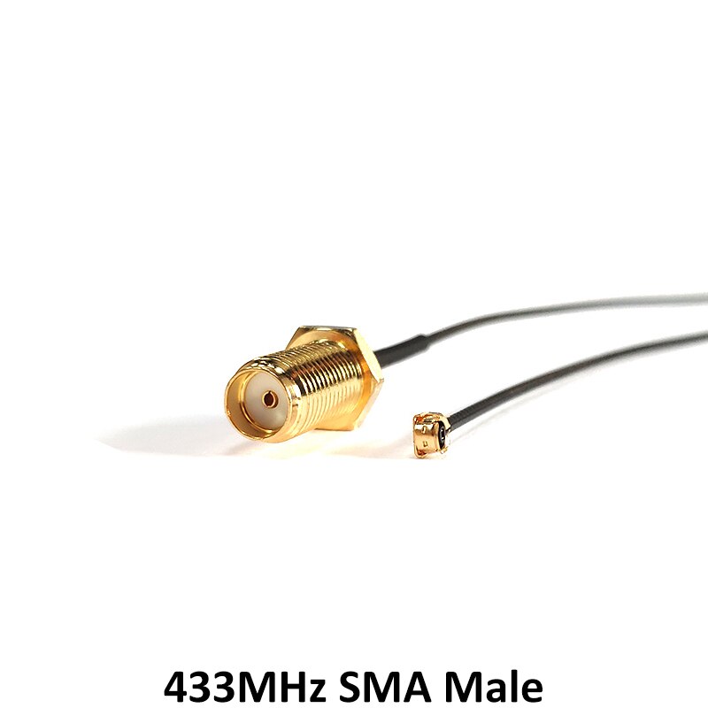 433MHz Antenna 3dbi SMA Male Connector Plug 433 MHz Directional Antena Small Size Waterproof Antenne +21cm RP-SMA Pigtail Cable