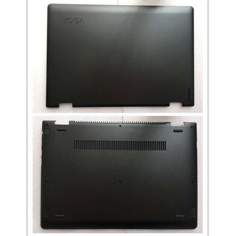 and Original Laptop Lenovo Yoga 510 14 510-14isk Lcd Rear Lid Cover Base Cover Case Black: All