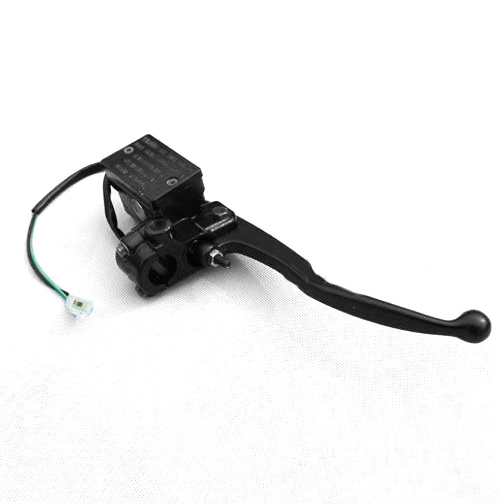 Right 7/8' Motorcycle Hydraulic Brake Cylinder Master Clutch Lever Black Fit for Yamaha XT600 XT550 XT350 TT250 XT225