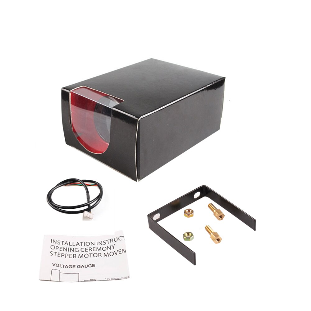 Black 2”Turbo Boost Gauge 52mm Tinted 7 Color 0-30 PSI Pressure Vacuum Turbo Meter 2"