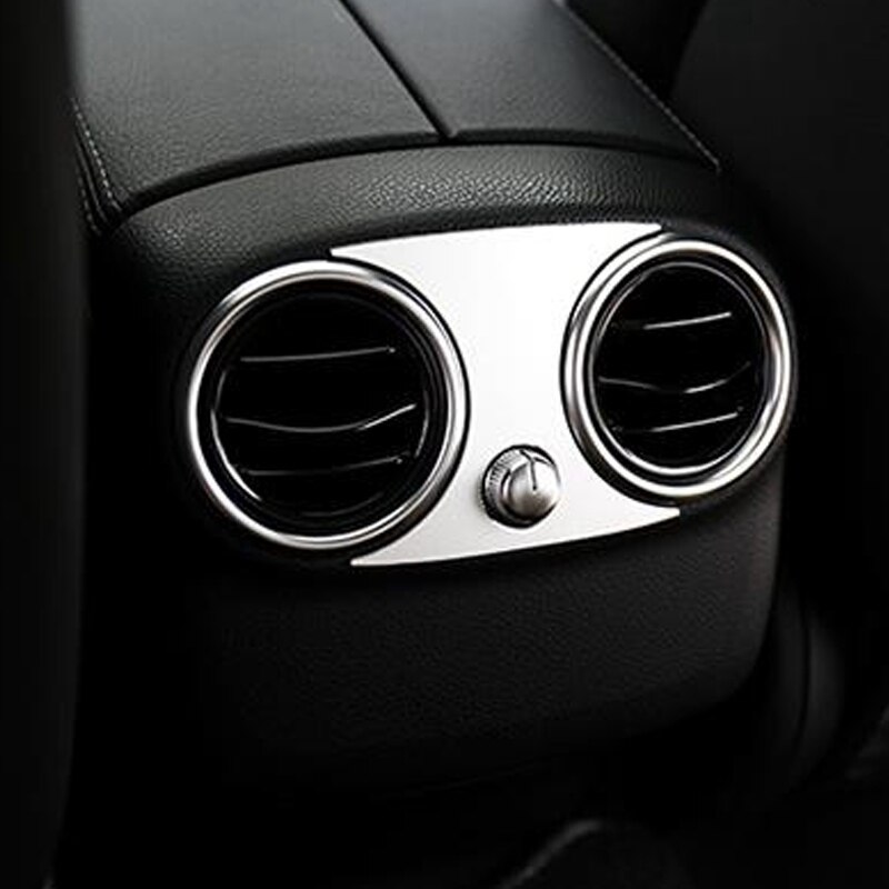 Bil armlæn bageste luftudtag dæksel udluftnings klistermærke til mercedes benz glc c klasse  w205 w253 c200 glc 260