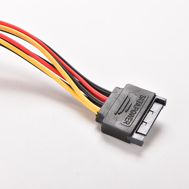 19cm 5 Pin SATA Mannelijk naar 2 SATA Splitter Female Power Cable