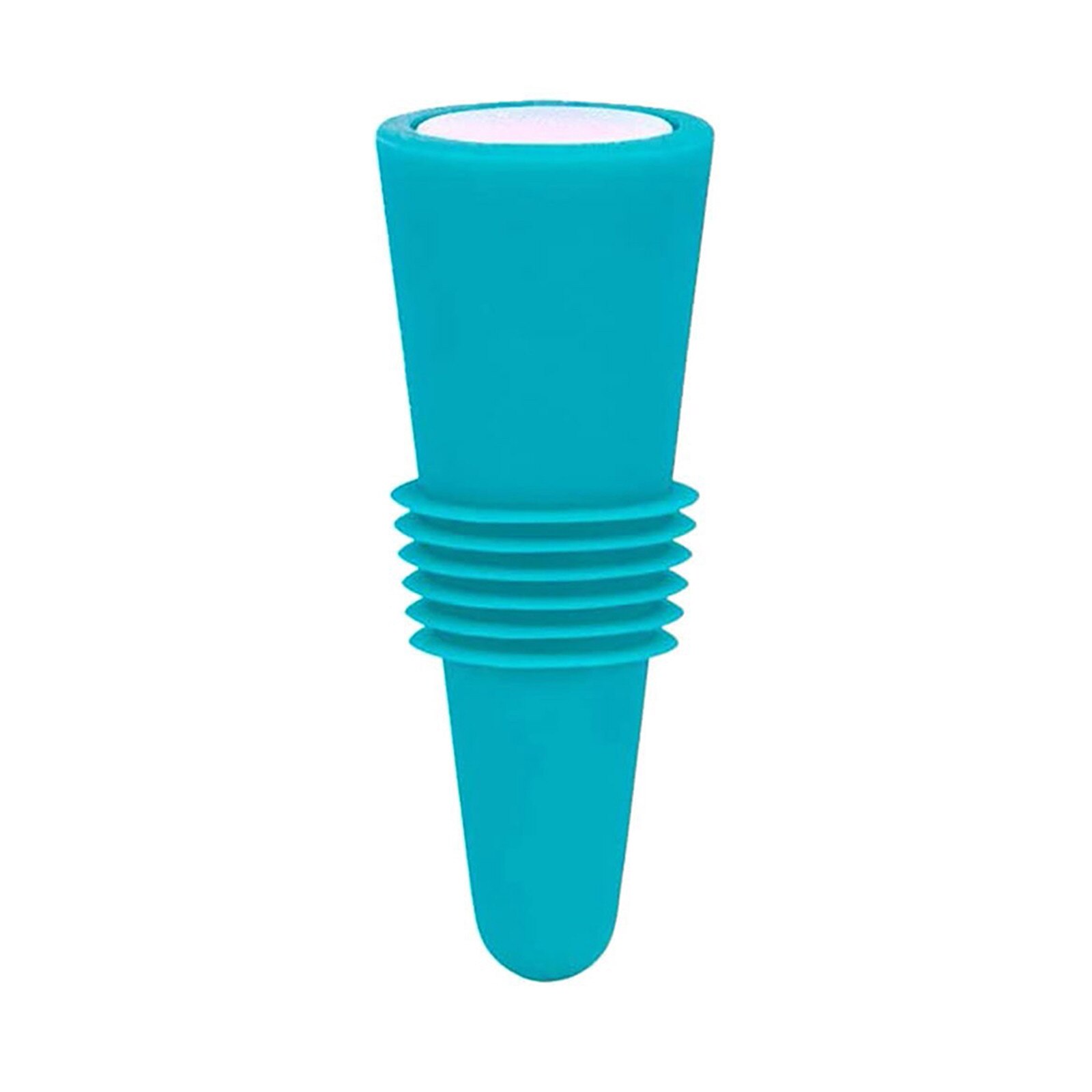 6 Colors Silicone Wine Bottle Cap Leak Proof Champagne Wine Bottles Stoppers Candy Color Reusable Family Bar Supplies: E