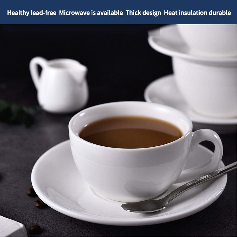 Keramisk te hvid kaffekop sublimeringstryk logo porcelænskrus