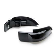 LED Side Mirror light Side Mirror Light Lamps 2 pcs Set Black Shell