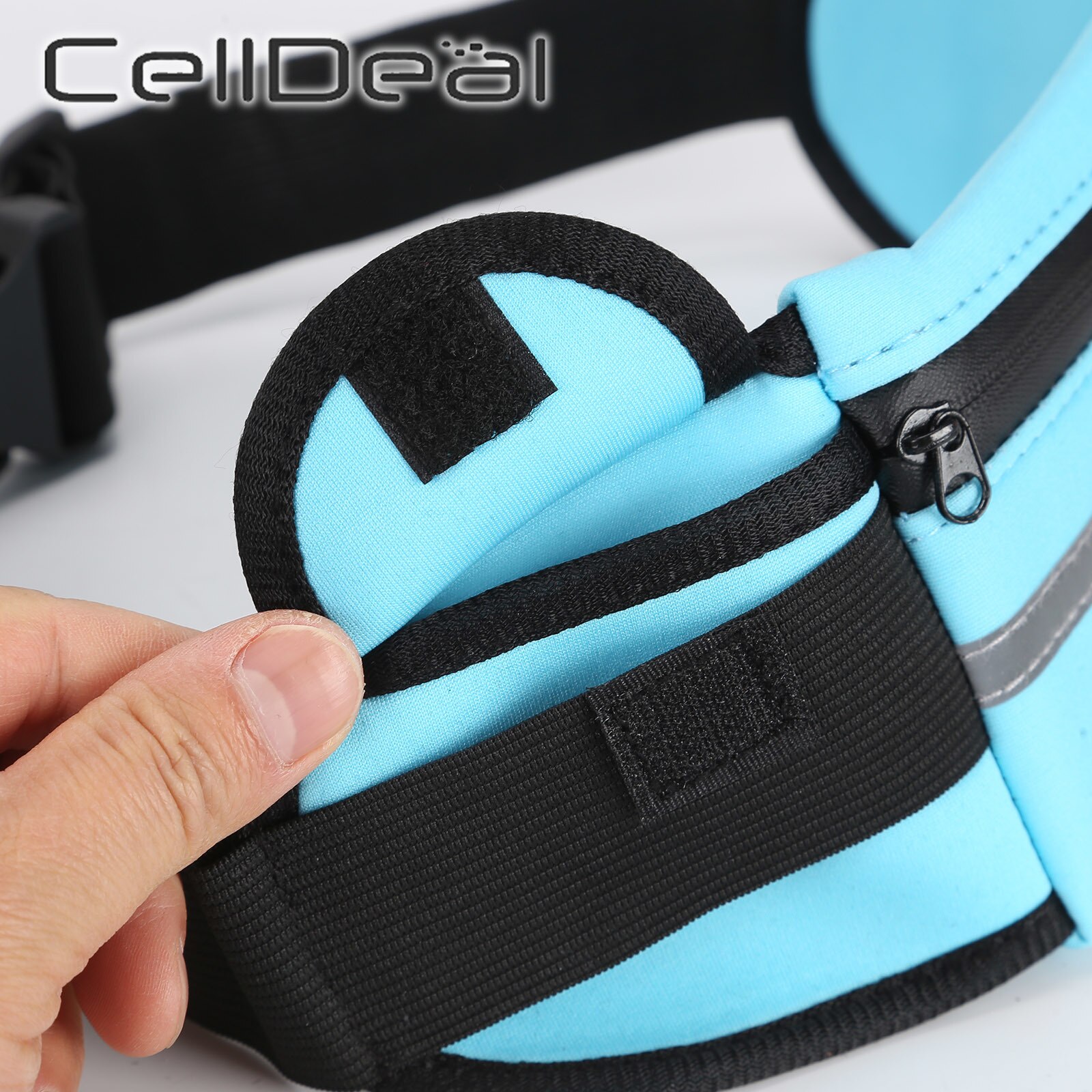 Adjustable Casual Waist Packs Running Waist Bag Canvas Sports Outdoor Phone Holder Belt Bag Fitness Sport Accessories Unisex