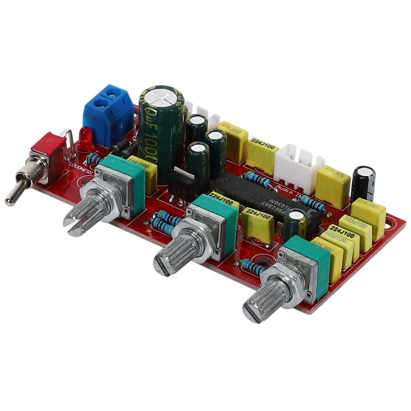 LM1036 OP-wzmacniacz przedwzmacniacz HIFI tablica dźwiękowa z regulacją głośności tonów wysokich regulacja EQ przedwzmacniacz robić wzmacniacza domowego