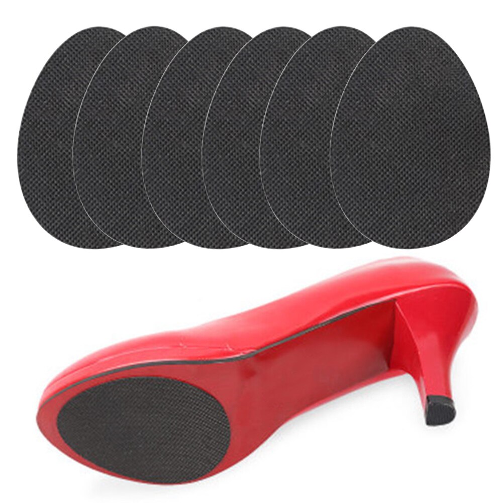 3pairs Sandals High Heels Shoe Sole Pads Outsole Cushion Sticker Insert Non Slip Self Adhesive Protector Forefoot Grips Durable