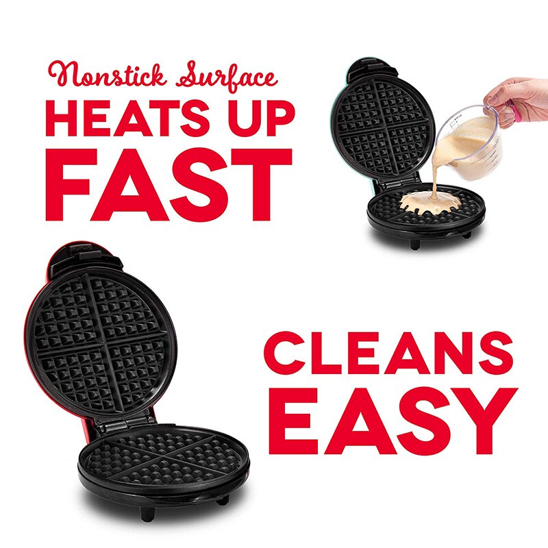 Mini Electric Waffles Maker Bubble Egg Cake Oven Breakfast Waffle Machine Egg Cake Oven Pan Eggette Machine Mini Waffle Pot